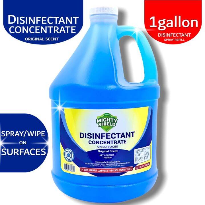 nano sprayer disinfectant Mighty Shield DISINFECTANT CONCENTRATE 1