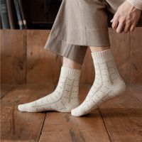 【jw】✹  Thicken Warm Men‘s Socks Business Man Male Thick Crew 10  Wool Cashmere Keep Thermal