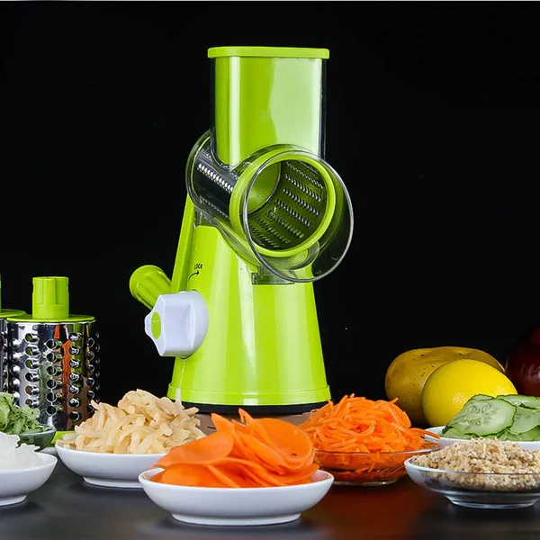 Cheese Grater Handheld Rotary Stainless Steel Cheese Shredder Household  Chicken Cheese Walnut Nuts