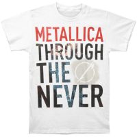 Hot sale Metallica See Through Band T-Shirt Official Merchandise T-Shirt - Adult T-Shirt - Mens T-Shirt  Adult clothes