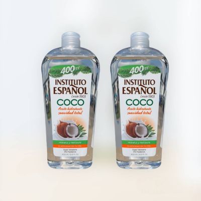 🎀 Instituto Espanol coconut bod oil 400ml. บอดี้ออยล์บำรุงผิวจากมะพร้าว