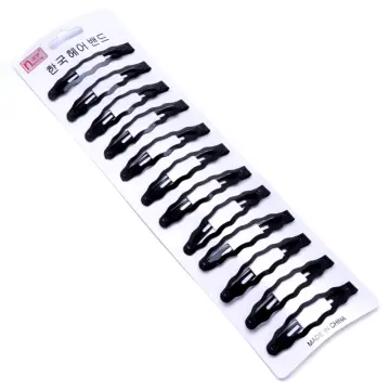 10PCS/Pack NEW Simple Black Hair Clips Girls Hairpins BB Clips Barrettes  Headbands For Women Hairgrips