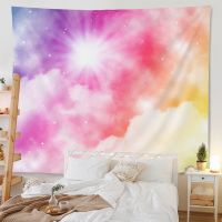 Tapestry Wall Background Pink Girl Healing Series Bedroom Wall Cloth Livingroom Decoration Hanging Cloth