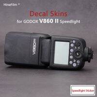 ฟิล์มกันรอยขีดข่วนสำหรับ V860II Godox V860 II อุปกรณ์เสริมไฟถ่ายรูปสปีดไลท์สติกเกอร์ป้องกันสติ๊กเกอร์ติดบนตัวเครื่องระดับพรีเมี่ยม