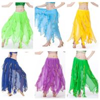 【YD】 Color Belly Skirt Dancing Clothing Skirts Professiona lady belly dance