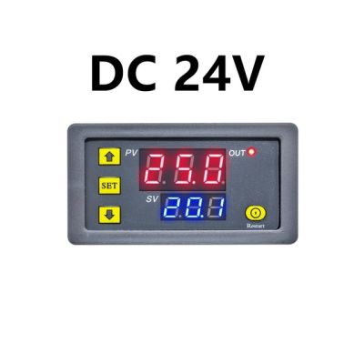 วงจรจอแสดงผลแอลอีดีรีเลย์หน่วงเวลาเวลาแบบดิจิตอล Ac 110V 220V Dc 12V รีเลย์ปุ่มควบคุมเวลาตั้งเวลาปรับได้สวิทช์ดีเลย์