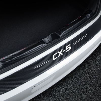 Car Trunk Rear Bumper Sticker For Mazda CX5 CX 5 CX-5 2012 2013 2014 2015 2016 2017 2018 2019 2020 2021 KE KF Accessories Wall Stickers Decals