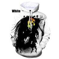 2023 style 【Hot sale】.【Hot】◘☫✹ Men Sweatshirt Hoodies 3D Printed Bob Marley Streetwear Long Sleeve C，can be customization