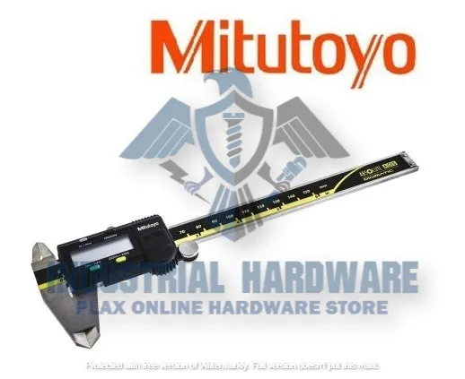 *ORIGINAL* Mitutoyo 6"/150mm ABSOLUTE Digimatic Digital Caliper 500-196 ...