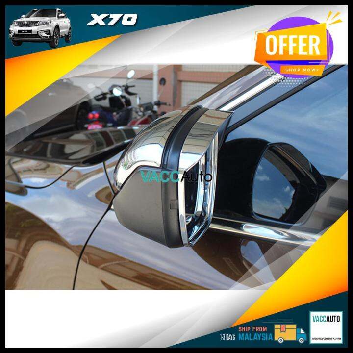 Proton X70 Side Mirror Chrome Frame Lazada
