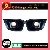 ( Pro+++ ) ครอบไฟตัดหมอก ranger 2018-2020 ดำด้าน xlt คุ้มค่า ไฟ ตัด หมอก led ไฟ ตัด หมอก โปรเจคเตอร์ ไฟ ตัด หมอก มอเตอร์ไซค์ ไฟ ตัด หมอก รถยนต์