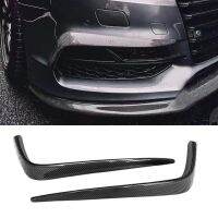 สำหรับ Audi A3 Sline S3 14คาร์บอนไฟเบอร์กันชนหน้า Splitter Canard Air Vent Fins