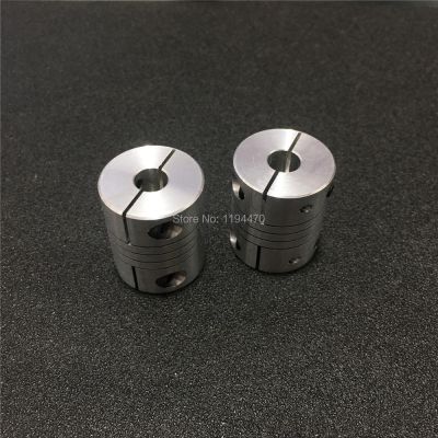 6pcs Flexible Coupling BR 12x12.7mm D25 L30 12mm to 12.7mm CNC Stepper Motor Shaft Coupler 3D Printer Encoder Connector