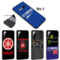 Casing หรับ iPhone 14 13 11 Pro Max 11 Mini 8+ 8 Plus FUL46 YAMAHA Logo Design Pattern Phone เคสโทรศัพท์ อ่อนนุ่ม TPU Shockproof Black ปก