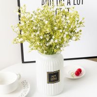 【YF】✻♤﹍  Artificial Gypsophila Plastic Bouquet Fake Arrangement for Props Wedding Decorations