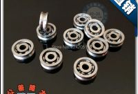 10pcs V623ZZ V groove roller wheel ball bearings 3*10*3 mm embroidery machine pulley bearing V623 623V