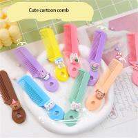 Cartoon Comb Portable Cartoon Pregnant Baby Comb Rounded Comb Teeth Round Head Comb Smooth Handle Color Toddlers Head Comb