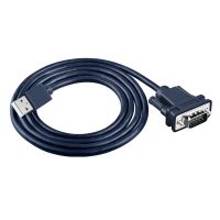 USB To RS232 Serial Adapter USB 2.0 To Male DB9 Serial Cable สำหรับ Windows 10, 8, 7, Vista, XP, 2000, Linux และสำหรับ Mac OS