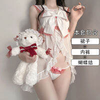 Spot Sub-Size New Sexy Two-Dimensional Bow Sailor Collar Student Uniform See-Through Seduction Underwear