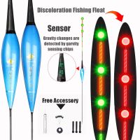 WLPFISHING ตัวเซนเซอร์แรงโน้มถ่วงแพตกปลาสมาร์ทไอซีบิลด์-In LED Boers เรืองแสงไฟฟ้าเหยี่อปลาเปลี่ยนสีได้เหยื่อปลอม