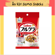 Ngũ Cốc Trái Cây Calbee Nhật Bản 50g-Ăn Vặt Sumo Snack