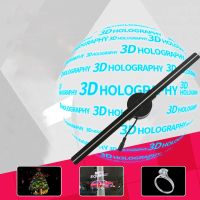 42cm 3D Holographic Projection Advertising Machine Naked Eye 3D Holographic Projector Remote Advertising Display Support Picture