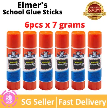 1pc Elmer's Disappearing Purple School Glue Sticks, Washable, 22 Gram Non  Toxic Acid Free For Kids