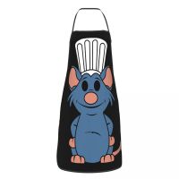 Professional Chef Ratatouille Remy Bib Apron Adult Women Men Chef Tablier Cuisine for Cooking Kitchen Cartoon Animated Gardening