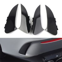 2pcs Car Rear Bumper Splitter Spoiler Canard Air Vent For Mercedes Benz CLA Class C118 AMG Sport CLA200 CLA220 2020 2021