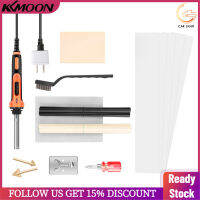 [Car Light]KKmoon 100วัตต์ชุดซ่อมพลาสติกไฟฟ้า,ชุดเชื่อมพลาสติกที่มี40แท่ง,1ตาข่าย,แปรงลวด,ขาตั้งเหล็ก,2 Headse โลหะฯลฯสำหรับกันชนรถ,ซ่อมพื้นผิวมืออาชีพ