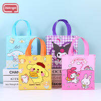 IQANGEL ถุงของขวัญกระเป๋าถือการ์ตูนน่ารักแฟชั่น Sanrio กระเป๋าถือถุงของขวัญถุงของขวัญผ้าไม่ทอ