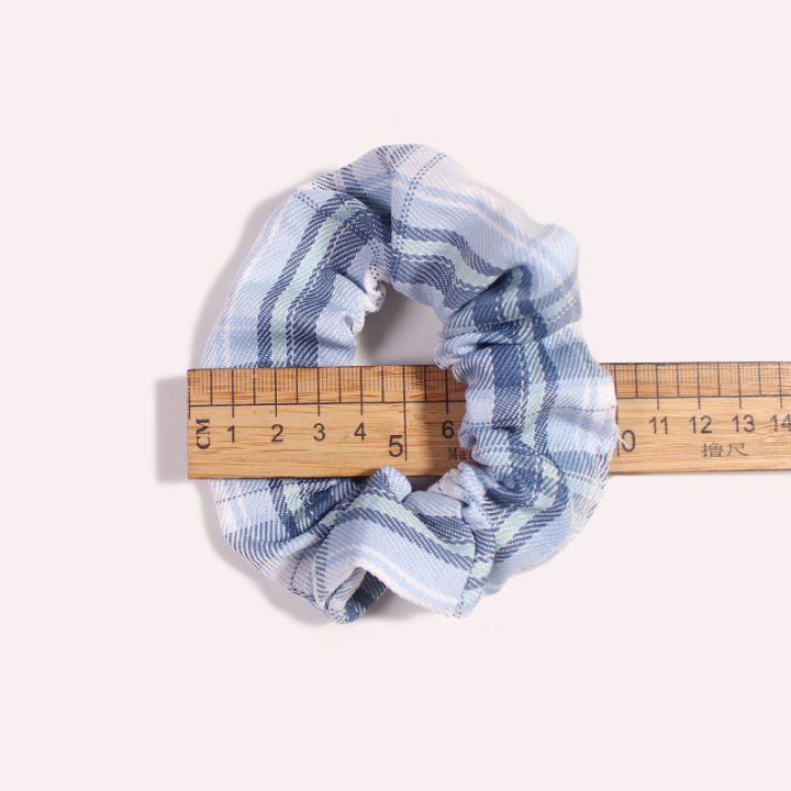 special-spot-japanese-animejkgirl-forest-style-large-intestine-hair-band-hair-rope-cute-trending-girl-plaid-large-intestine-hair-ring-hair-accessories