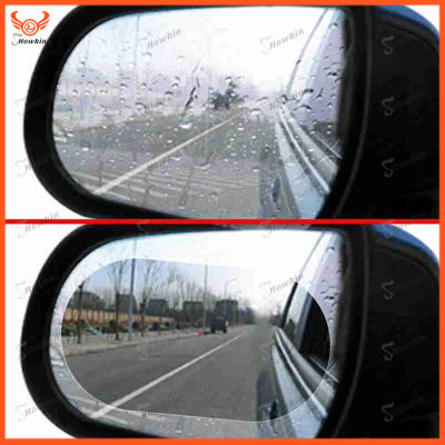 กระจกหน้าต่างฟิล์มกันหมอกกันฝนสำหรับกระจกมองหลังรถบรรทุกฟิล์มใสสติกเกอร์กันน้ำกระจกมองหลังรถ