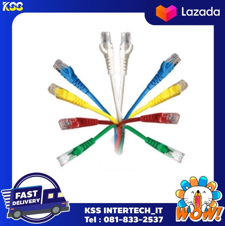 lan-สายแลน-link-รุ่น-us-5003-x-cat-5e-rj45-patch-cord-1-m-สีของสาย-x-1ขาว-2แดง-3เขียว-4ฟ้า-5เหลือง