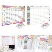 2024 Wall Calendar Planner Sheet Yearly Monthly Weekly Planner To Do List