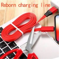 HOT weime428 - / 1.5เมตรยาว Reborn สาย USB ซ่อมสายชาร์จสำหรับ Micro USB Type C ลวดสำหรับ iPhone สายชาร์จกู้คืนทดแทน