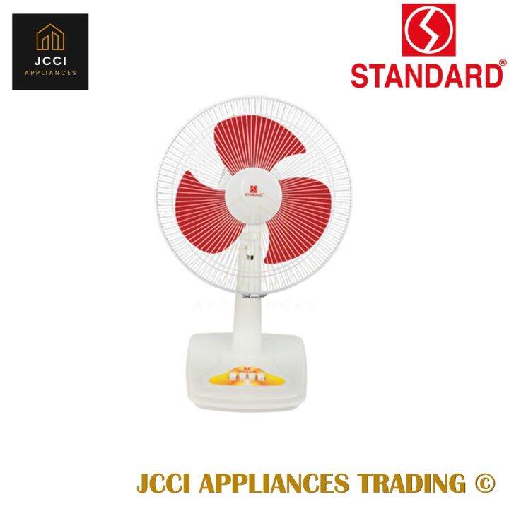 Standard Desk Fan Classic Type Fan 12 Inches (White) (SDS12C