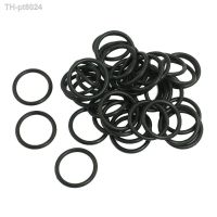 ✶▫∏  50 x Black Nitrile Rubber O Ring Grommets Seal 18mm x 23mm x 2.5mm