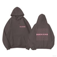 Ag1 BLACKPINK เสื้อสเวตเตอร์สําหรับ Unisex แขนยาว มีฮู้ด ลาย BORN PINK World Tour ขนาดพลัส