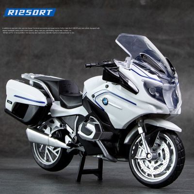 1:12 BMW R1250RT Alloy Die Cast Motorcycle Model Toy Vehicle Collection Sound And Light Off Road Autocycle Toys Car