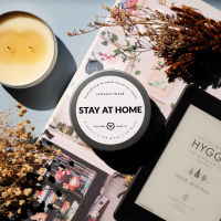 เทียนหอม เทียนไขถั่วเหลือง Stay at Home ขนาด Travel Tin - Geranium, Patchouli, Lavender &amp; Orange