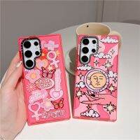 เคส S23 Samsung Galaxy โทรศัพท์อัลตร้า S22อัลตร้า,【สติกเกอร์พลังสูง】เอฟเฟกต์แสงระยิบระยับและพระจันทร์อย่างสร้างสรรค์เคส TPU แบบนิ่มกันกระแทก