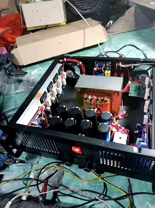 power amplifier rakitan 10 Amper besar/power lapangan/rumahan.siap