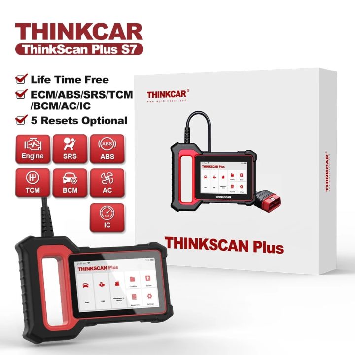 THINKCAR 5 inch OBD2 Scanner ABS, SRS, ECM Vehicle Diagnostic