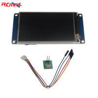 Nextion 3.2นิ้ว USART HMI LCD Touch Display หน้าจอโมดูล NX4024T032ใสเคสสีดำสำหรับ Arduino Raspberry Pi