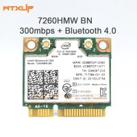 【❉HOT SALE❉】 baijiangyong มินิ Pci-E Wifi การ์ดสำหรับ Intel ไร้สาย-N 7260 7260hmw 7260bn บลูทูธไร้สายการ์ด300Mbps สำหรับตัก