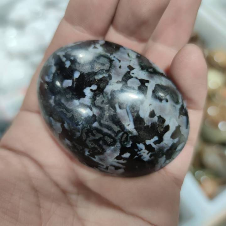 1ชิ้น-sparkle-rock-pop-indigo-garo-คริสตัลปาล์มหิน-mysaka-merlinite-ทำให้สัญชาตญาณของคุณลึกซึ้งยิ่งขึ้น