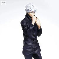 BUANARN ของเล่นโมเดลของขวัญ Kids Toys 20ซม. ทำจาก PVC Brinquedos Jujutsu Kaisen Gojo Satoru ตุ๊กตาขยับแขนขาได้