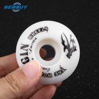 COD [Stock] 4 Pieces Of 95A Skateboard Wheels Pu 52*30Mm Shockproof Wolf Outdoor Activities Skateboard Accessories