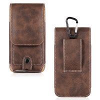 Universal Belt Clip holster leather phone case cover For iphone XS 4.7/5.5/6.3 inch Waist bag wallet pouch for Samsung xiaomi